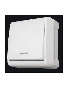 Выключатель 1м. Viko наружная с подсветкой