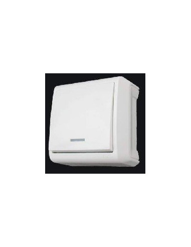 Выключатель 1м. Viko наружная с подсветкой