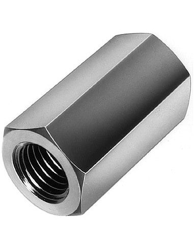 Гайка з'єднувальна подовжена, М10*17*30, (Код 125w)