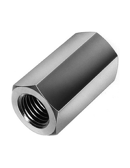 Гайка з'єднувальна подовжена, М6*10*18, (Код 125w)