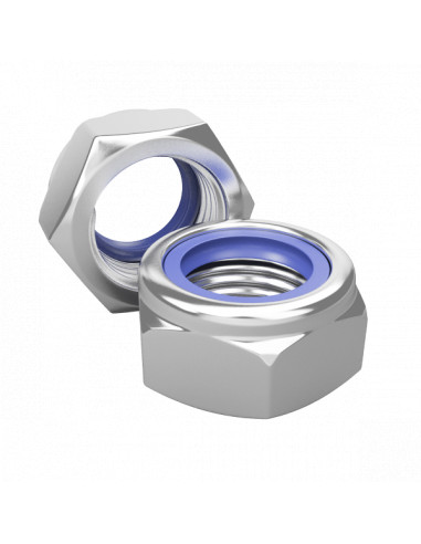 Гайка самоконтрольна М16 оц.