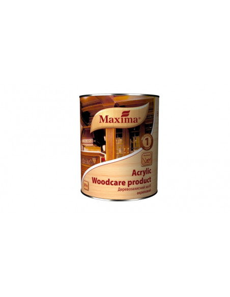 0,75л Деревозахисний засіб  "Maxima" акриловий Білий