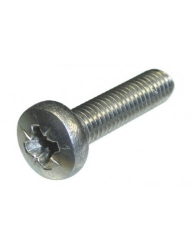 Гвинт з напівкруглою головкою з буртиком, 8*30, (Код 107w)