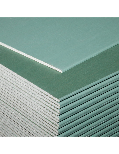 Гіпсокартон вологостійкий Кнауф (Knauf) ГКПВ, 12.5*1200*2500мм