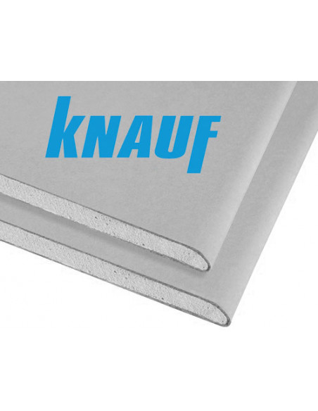 Гіпсокартон стельовий Кнауф (Knauf) ГКП, 9.5*1200*2500мм