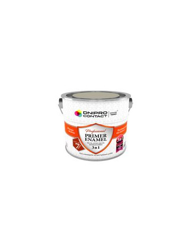 Грунт-емаль 3в1 "Dnipro Contact" зелена 2,8 кг