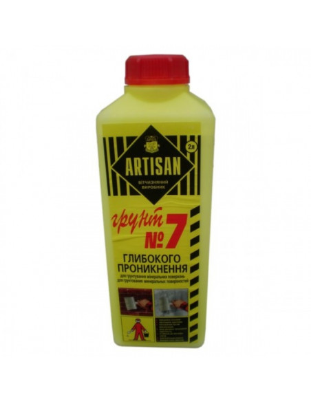Грунтовка "Артісан-7" глибокого проникнення 2 л