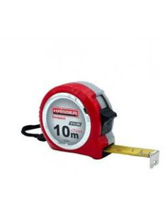10мх25мм рулетка, нейлон, пластиковий корпус 2 стопа, HAISSER Compact