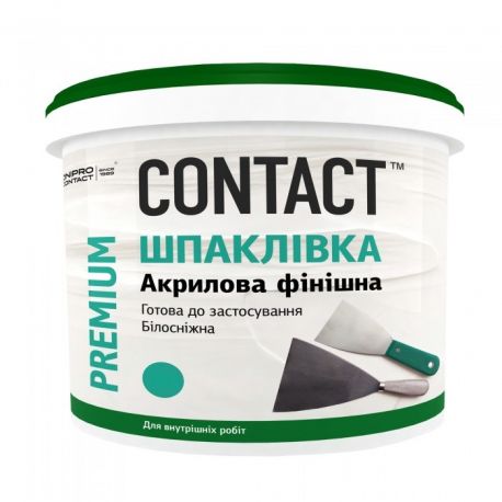 Шпаклівка "CONTACT" акрилова 8 кг