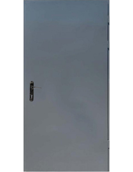 Двері металеві М/М ТИП 6 (RAL 7024) сірі 2050*860 