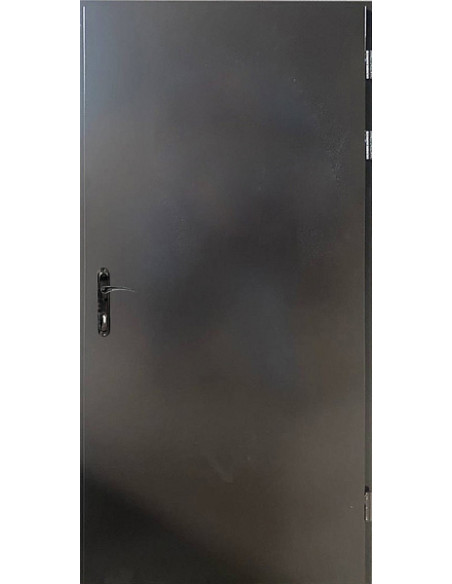 Двері металеві М/М ТИП 6 (RAL 8019) коричневі 2050*860 (технічні)