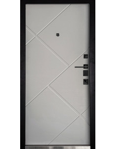 Двері Т13.0.ПЧ Mottura (9005) 860 титан горизонт_зовн ~194 + шелл горизонт_вн ~194 л 2