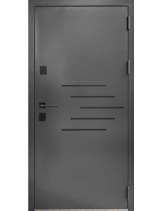 Двері Т15.ПЧ (7024) 960 _зовн ~834.1 + емаль біла_вн ~0 л