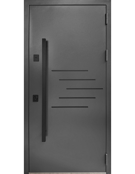 Двері Т15.ТЧ (офісна ручка) (7024) 960 _зовн ~834.1 + емаль біла_вн ~0 л