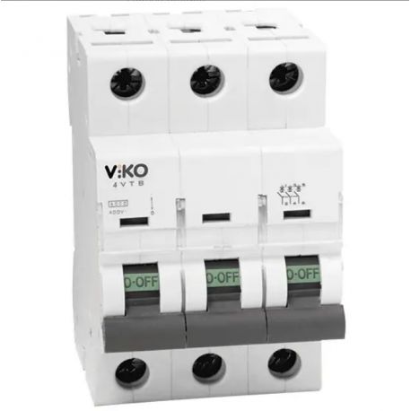 Автомат Viko 3С  40А 4,5КА 230/400V Тип С 