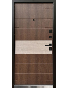 Двері Т2.23.ПЧ Kale (9005) 850 дрімвуд темний/дрімвуд коричневий_зовн ~645 + дрімвуд темний/дрімвуд  2