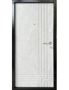 Двері Т2.24 Kale (9005) 860 бетон антрацит_зовн ~127.5 + бетон сніжний 273_вн ~127 л 2