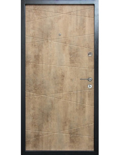 Двері Т2.24 Kale (9005) 860 бетон антрацит_зовн ~127.5 + бетон сніжний 273_вн ~127 л 2