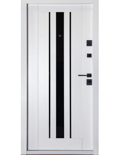 Двері Т3.23.Д.ПЧ (9005/9003) 860 дрімвуд темний_зовн ~516.1 + емаль біла_вн ~640.1 л 2