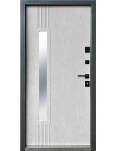 Двері Т4.0.ПЧ (MDS1065) 960 _зовн ~800.1 + крафт білий_вн ~159 + скло №00 л 2