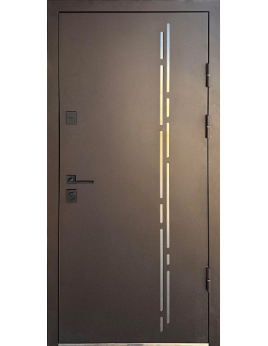 Двері Т4.0.ПЧ (R017) 960 _зовн ~809 орнамент №2 + дрімвуд коричневий_вн ~343 л