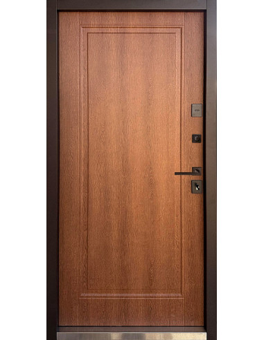 Двері Т4.0.ПЧ (R017) 960 _зовн ~809 орнамент №2 + дрімвуд коричневий_вн ~343 л