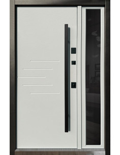 Двері Т4.0.ТЧ (офісна ручка) (Т183) 1200 _зовн ~834.1 + норд антискрейч_вн ~154 + скло №01 л 2