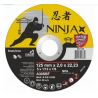 Диск відрізний по металу NINJA 125мм, 2