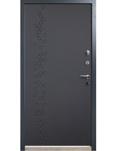 Двері Т4.01 (MDS1065) 960 _зовн ~808 орнамент №1 + термо антрацит_вн ~167 л 2