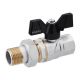 Кран-американка кульовий прямий Karro "Premium" 1/2" ВЗ PN40