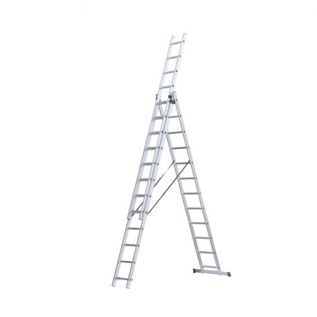 Драбина розкладна універсальна 12 сходинок 7