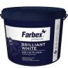Фарба інтер'для стель та стін білосніжна ВДА (Brillsant White), біла матова TM Farbex 4,2 кг