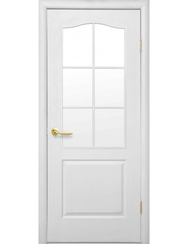 Дверне полотно МДФ СКЛО, полускл., 2000*600