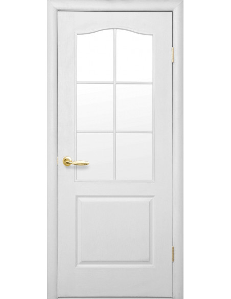 Дверне полотно МДФ СКЛО, полускл., 2000*600