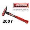 Молоток слюсарний 200г ручка з скловолкна HAISSER