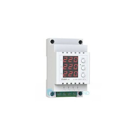 Цифровий індикатор напруги 3ф ZUBR V3 (вольтметр)