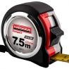 Рулетка 7,5м*25мм нейлон.прогумований 2 стопа,магніт HAISSER