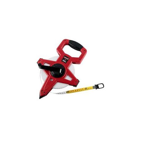 Стрічка мірна геодезична, скловолокно 50м х 13мм HAISSER