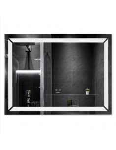 Дзеркало Kroner KRP Spiegel HR1 - 8060 з LED-підсвічуванням та антизапотіванням