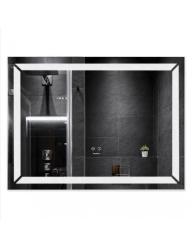 Дзеркало Kroner KRP Spiegel HR1 - 8060 з LED-підсвічуванням та антизапотіванням