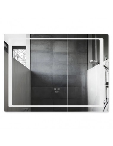 Дзеркало Kroner KRP Spiegel HR2 - 8060 з LED-підсвічуванням та антизапотіванням