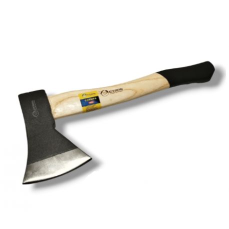 Топор с деревяной ручкой, 600г СТАЛЬ