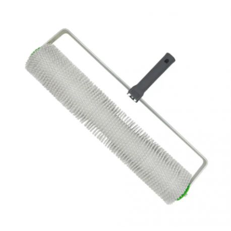 Валик аераційний 80*400мм з ручкою, висота голки 15мм(Світязь)