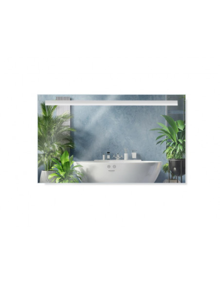 Дзеркало Kroner KRP Spiegel HR4 - 10060 з LED-підсвічуванням та антизапотіванням