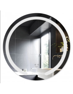 Дзеркало Kroner KRP Spiegel R1 - 6060 з LED-підсвічуванням та антизапотіванням