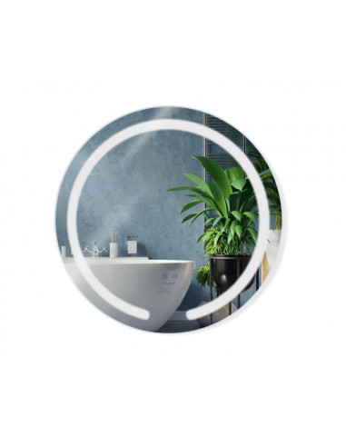 Дзеркало Kroner KRP Spiegel R1 - 6060 з LED-підсвічуванням та антизапотіванням