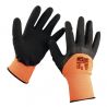 Рукавички захисні оранжево-чорні Латекс Werk
