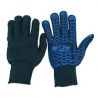 Рукавички ХБ чорні,синій ПВХ WERK