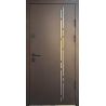 Двері Т4.0.ПЧ (R017) 960 _зовн ~809 орнамент №2 + дрімвуд коричневий_вн ~343 л