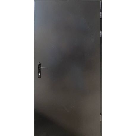 Двері металеві М/М ТИП 6 (RAL 8019) коричневі 2050*860 (технічні)